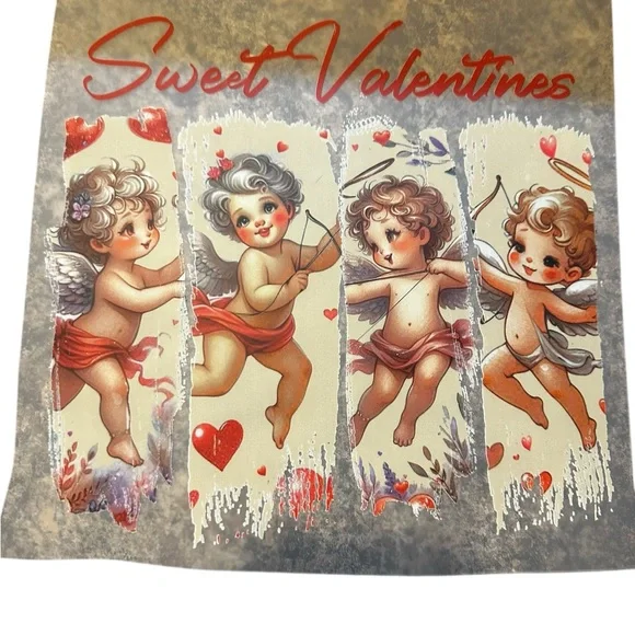 Handcrafted Valentine’s Day canvas Tote Bag - pick one - Buy now price - Picture 12 of 16